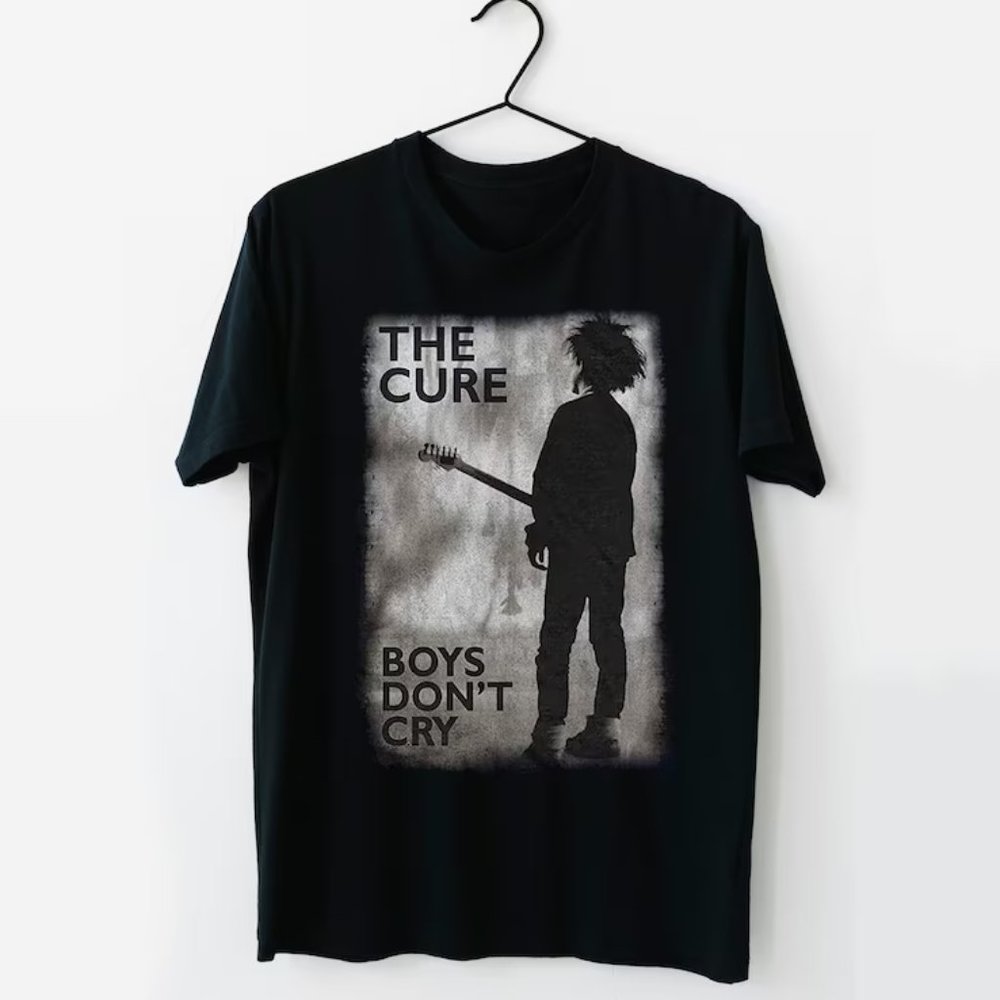The Cure T Shirt, Boys Don't Cry Rocker T-Shirt, Great gift idea